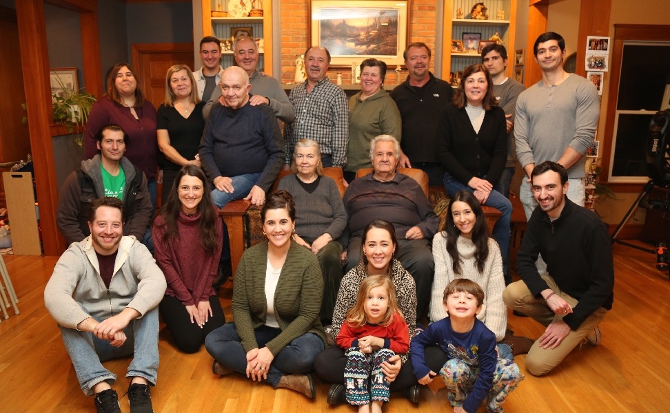 From our family to yours. Celebrating family occasions together